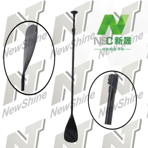 新晟厂家直销全碳纤维桨板划桨常规重量轻碳纤维3K高品质SUP